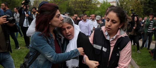 Diyarbakır’da açlık grevi eylemine müdahale - Sputnik Türkiye
