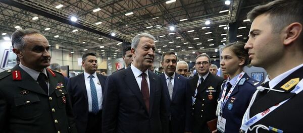 Hulusi Akar, IDEF'19 Fuarı - Sputnik Türkiye