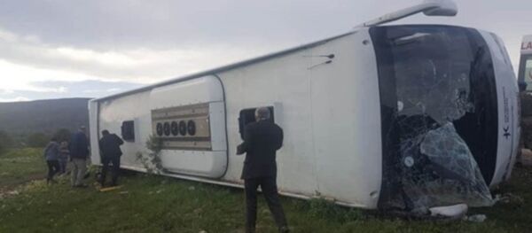 Taziye ziyareti sonrası kaza: 7 ölü, 30 yaralı - Sputnik Türkiye