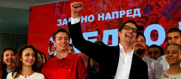 Kuzey Makedonya’da 'cumhurbaşkanı' belli oldu - Sputnik Türkiye