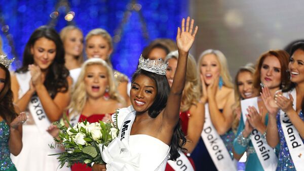  Nia Franklin, Miss America seçildi. - Sputnik Türkiye