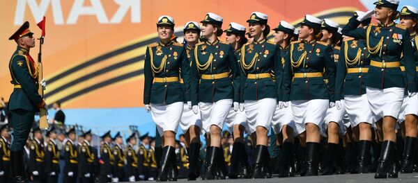 Moskova'da Zafer Günü askeri geçit töreni genel provası Moskova'da Zafer Günü askeri geçit töreni genel provası - Sputnik Türkiye