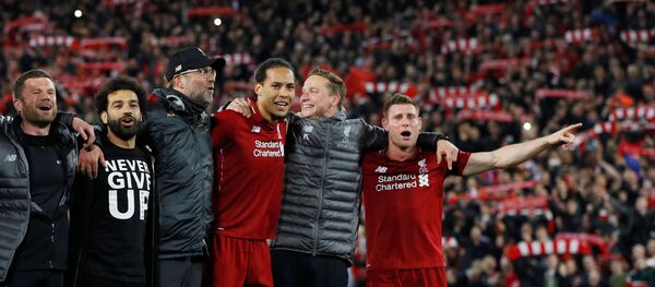 Liverpool, 3-0'ın rövanşında Barcelona'yı devirip finale yükseldi - Sputnik Türkiye