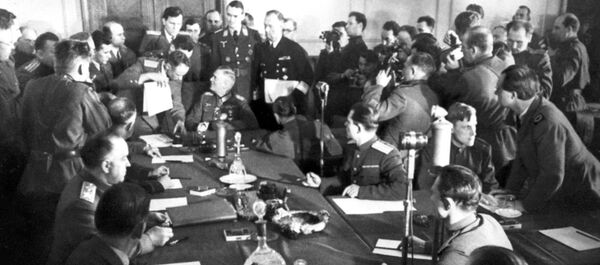 8 Mayıs 1945: Nazi Almanya'sının teslimiyeti - Sputnik Türkiye