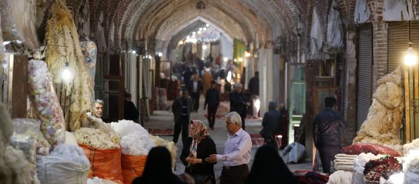 İran'daki Tebriz Çarşısı İran'daki Tebriz Çarşısı - Sputnik Türkiye