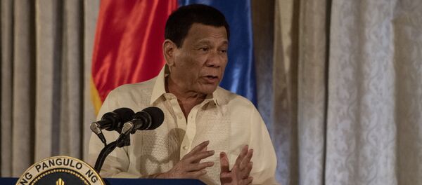 Filipinler Devlet Başkanı Rodrigo Duterte Filipinler Devlet Başkanı Rodrigo Duterte - Sputnik Türkiye