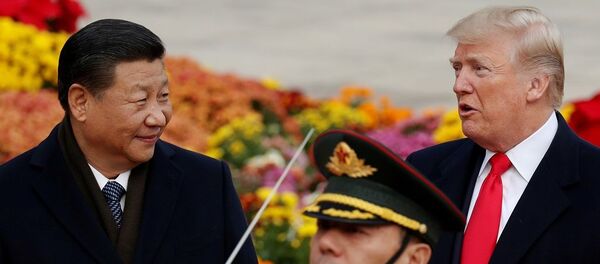 Çin Devlet Başkanı Şi Cinping ve ABD Başkanı Donald Trump - Sputnik Türkiye