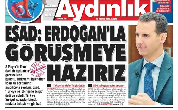 Esad: Erdoğan'la görüşmeye hazırız - Sputnik Türkiye