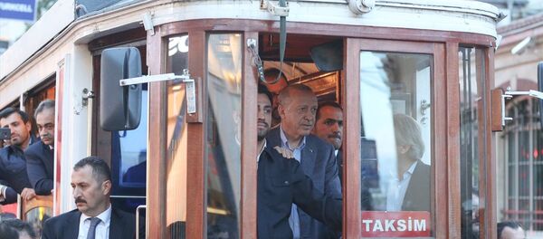 Recep Tayyip Erdoğan - Taksim  - Sputnik Türkiye