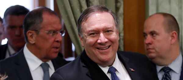 Mike Pompeo- Sergey Lavrov - Sputnik Türkiye