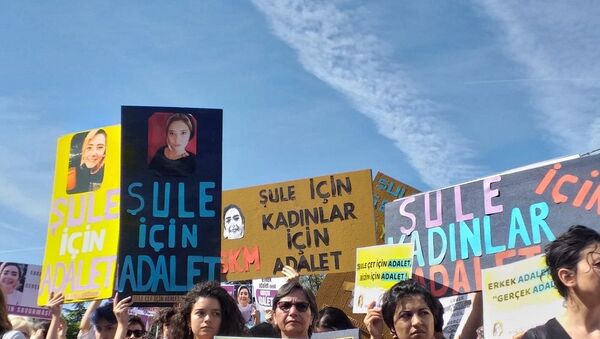 Şule Çet, dava, duruşma, destek - Sputnik Türkiye
