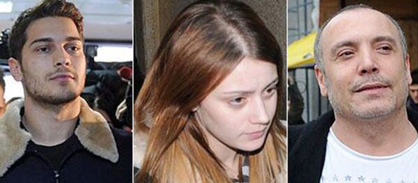 Çağatay Ulusoy, Gizem Karaca ve Cenk Eren - Sputnik Türkiye