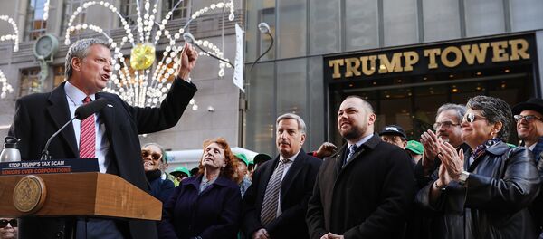 New York Belediye Başkanı Bill de Blasio - Sputnik Türkiye