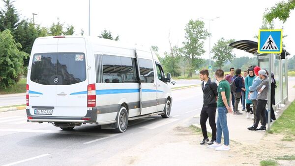 Sakarya minibüs, üniversite öğrencileri, kavga - Sputnik Türkiye