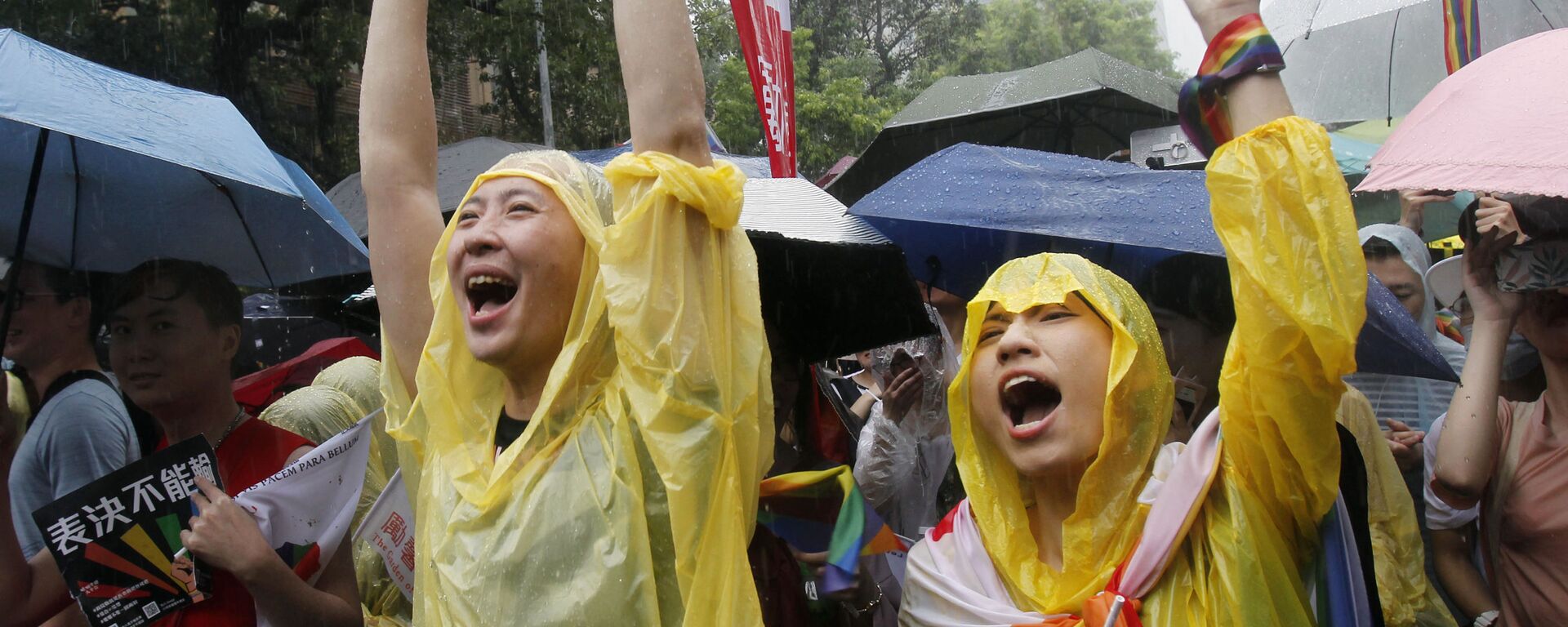 Tayvan parlamentosu, eşcinsel evliliği onaylayan ilk Asya ülkesi oldu. - Sputnik Türkiye, 1920, 17.05.2019
