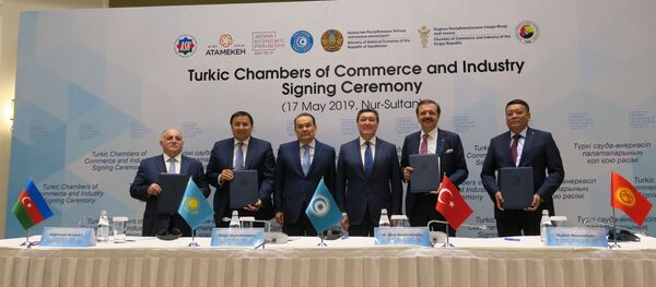 Türk Konseyi ülkeleri arasında Türk Ticaret ve Sanayi Odası kuruldu - Sputnik Türkiye