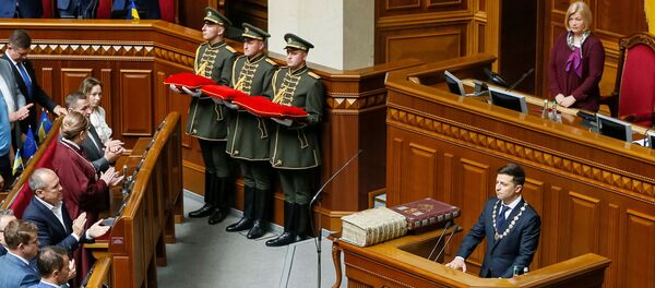 Ukrayna Devlet Başkanı  Vladimir Zelenskiy - Sputnik Türkiye