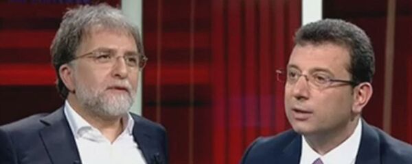 Ekrem İmamoğlu'nun konuk olduğu ve Ahmet Hakan'ın sunduğu Tarafsız Bölge programı - Sputnik Türkiye