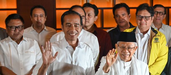 Endonezya'da devlet başkanlığı seçiminin galibi belli oldu - Sputnik Türkiye