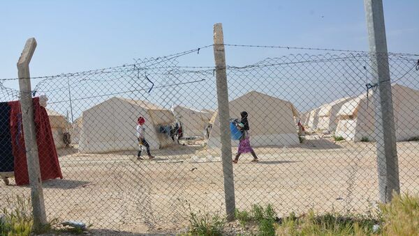 Şanlıurfa İl Göç İdaresi’ne bağlı Suruç Çadırkent Mülteci Kampı  - Sputnik Türkiye