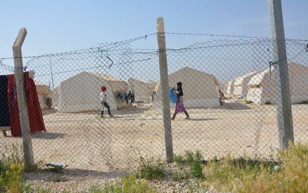Şanlıurfa İl Göç İdaresi’ne bağlı Suruç Çadırkent Mülteci Kampı  - Sputnik Türkiye