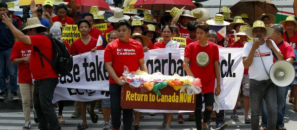 Filipinler Kanada çöp krizi Filipinler Kanada çöp krizi - Sputnik Türkiye