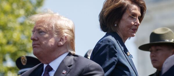 ABD Başkanı Donald Trump ile Temsilciler Meclisi’nin Demokrat Başkanı Nancy Pelosi  - Sputnik Türkiye
