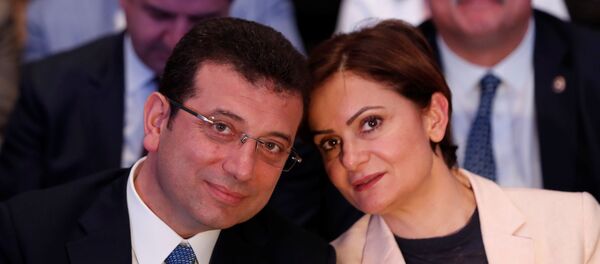 Ekrem İmamoğlu- Canan Kaftancıoğlu - Sputnik Türkiye