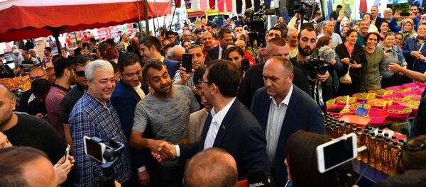 Ekrem İmamoğlu, Pendik, pazar - Sputnik Türkiye