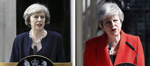 Theresa May'in başbakan olduğu 13 Temmuz 2016 ile istifasını duyurduğu 24 Mayıs 2019 Theresa May'in başbakan olduğu 13 Temmuz 2016 ile istifasını duyurduğu 24 Mayıs 2019 - Sputnik Türkiye