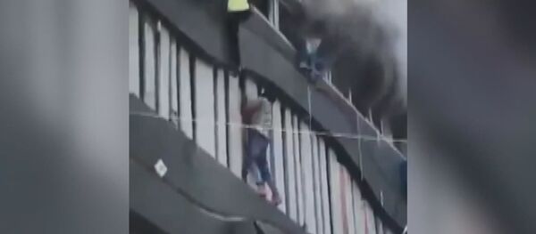 Hindistan - yangın - Sputnik Türkiye