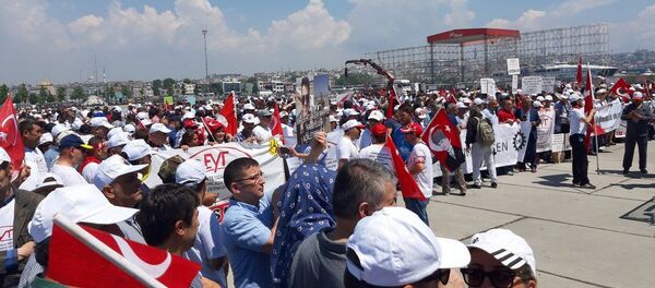 EYT'liler, Yenikapı, miting - Sputnik Türkiye
