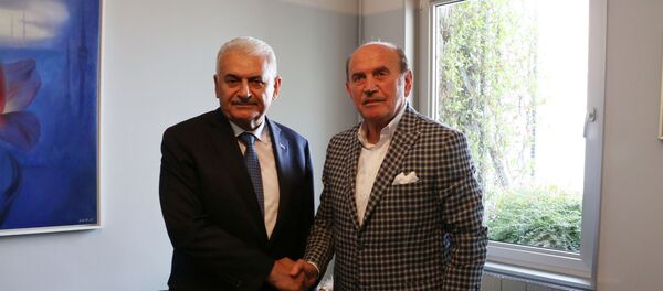Binali Yıldırım - Kadir Topbaş - Sputnik Türkiye