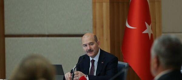 İçişleri Bakanı Süleyman Soylu, Şişli'de muhtarlarla bir araya geldi. - Sputnik Türkiye