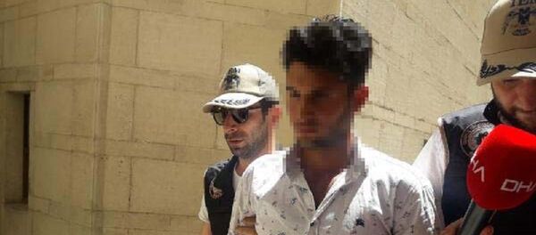 'Kafa keseceğim' diyen Suriyeli - Sputnik Türkiye