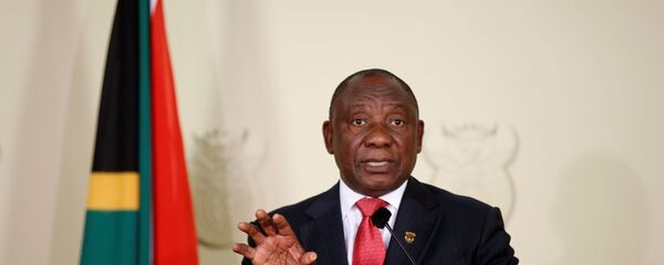 Güney Afrika Cumhuriyeti'nde devlet başkanı seçilen Cyril Ramaphosa - Sputnik Türkiye