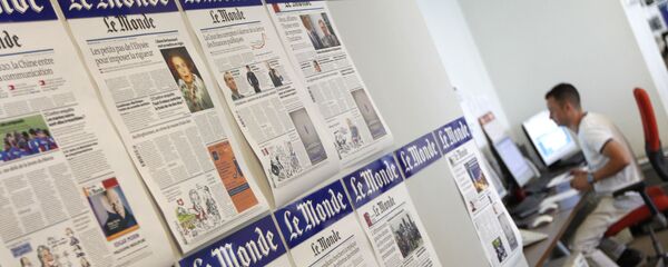 Fransa Le Monde basın - Sputnik Türkiye