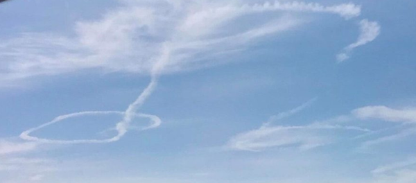 Penis şeklinde iz bırakan F-35 - Sputnik Türkiye