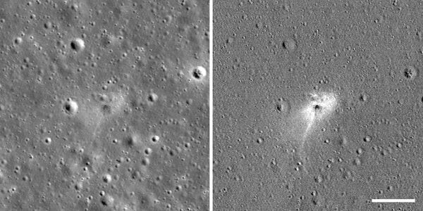 NASA uzay aracı, geçen ay Ay'a çarparak düşen İsrail'in uzay aracının enkazını görüntüledi. - Sputnik Türkiye