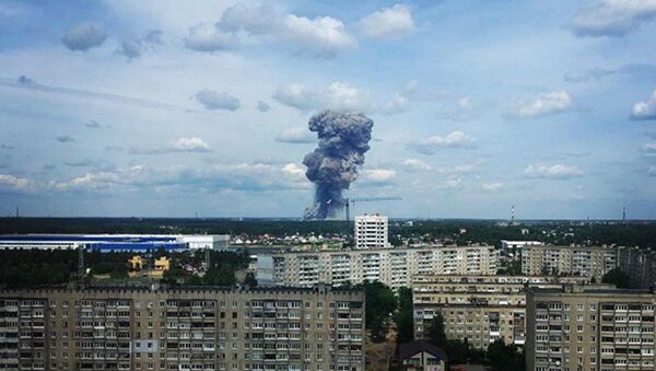 Rusy'da TNT fabrikalasında patlama - Sputnik Türkiye