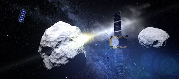 çifte asteroidler - Sputnik Türkiye