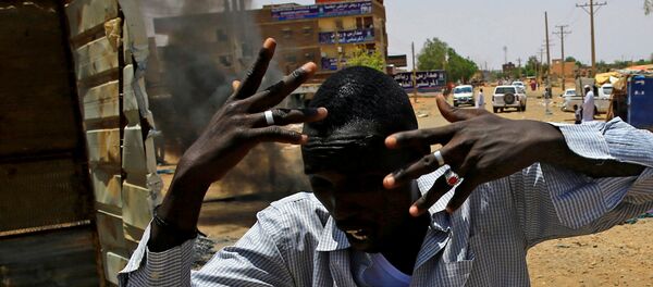 Sudan'da gösteriler - Sputnik Türkiye