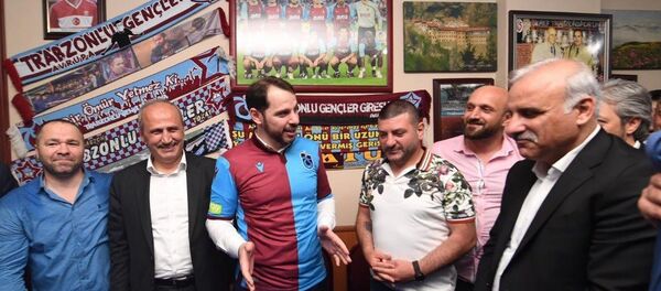 Berat Albayrak - Trabzonspor - Sputnik Türkiye