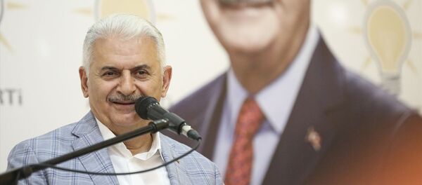 Cumhur İttifakı'nın AK Parti İstanbul Büyükşehir Belediye Başkan Adayı Binali Yıldırım - Sputnik Türkiye