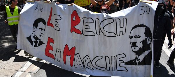 Fransa'da Sarı Yelekler 30. hafta - Sputnik Türkiye