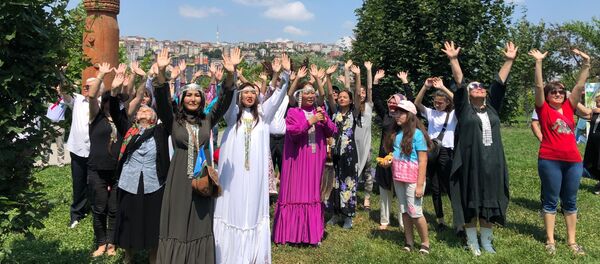 İstanbul'da Yakutların geleneksel bayramı Isıah kutlandı. - Sputnik Türkiye