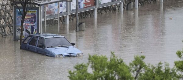 Ankara'da gök gürültülü kuvvetli sağanak - Sputnik Türkiye