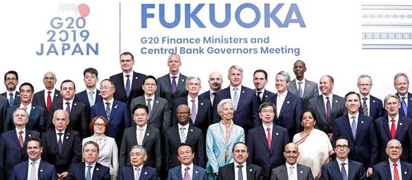 G20 Maliye Bakanları ve Merkez Bankası Başkanları Fukuoka'da toplandı - Sputnik Türkiye