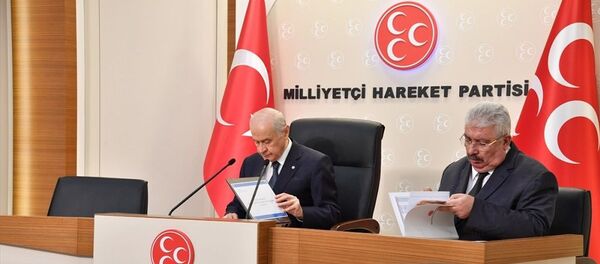 Semih Yalçın, Devlet Bahçeli - Sputnik Türkiye