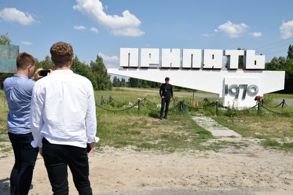 Çernobil'e düzenlenen turistik turlar - Sputnik Türkiye